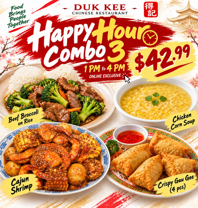 Duk Kee Happy Hour combo 3.