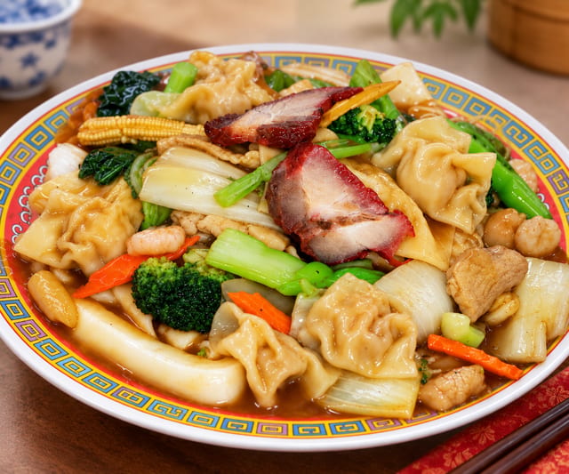 滑吞面 155.Soft Won Ton Mein.