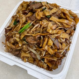 Dry Beef Chow Fun