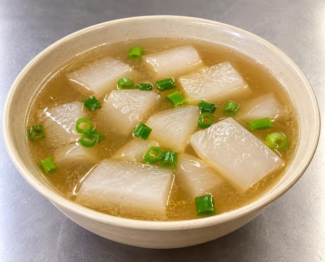 冬瓜湯 3.Winter Melon Soup.