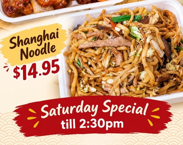 Shang Hai Noodles Saturday SP.