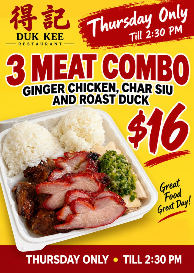Three Meat Combination Thursday SP.