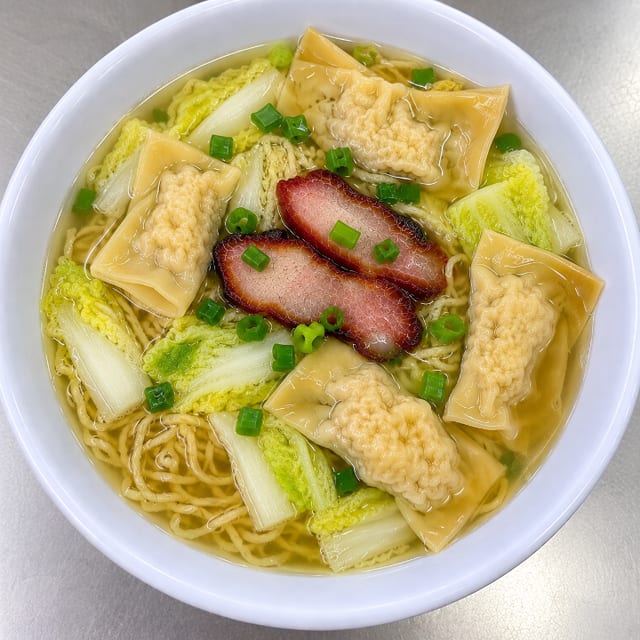 水餃麵 Dumplings Soup Noodle.