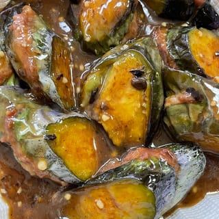 釀茄子 106.Stuffed Eggplant