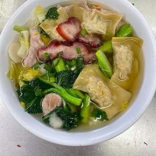 窩水餃 172.Wo dumplings in Soup (w/meat and shrimp)