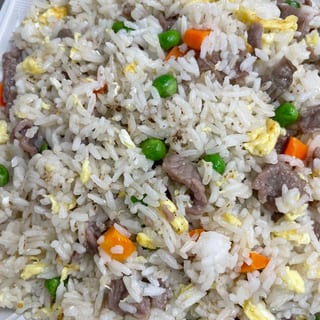 牛肉炒饭 200.Beef Fried Rice